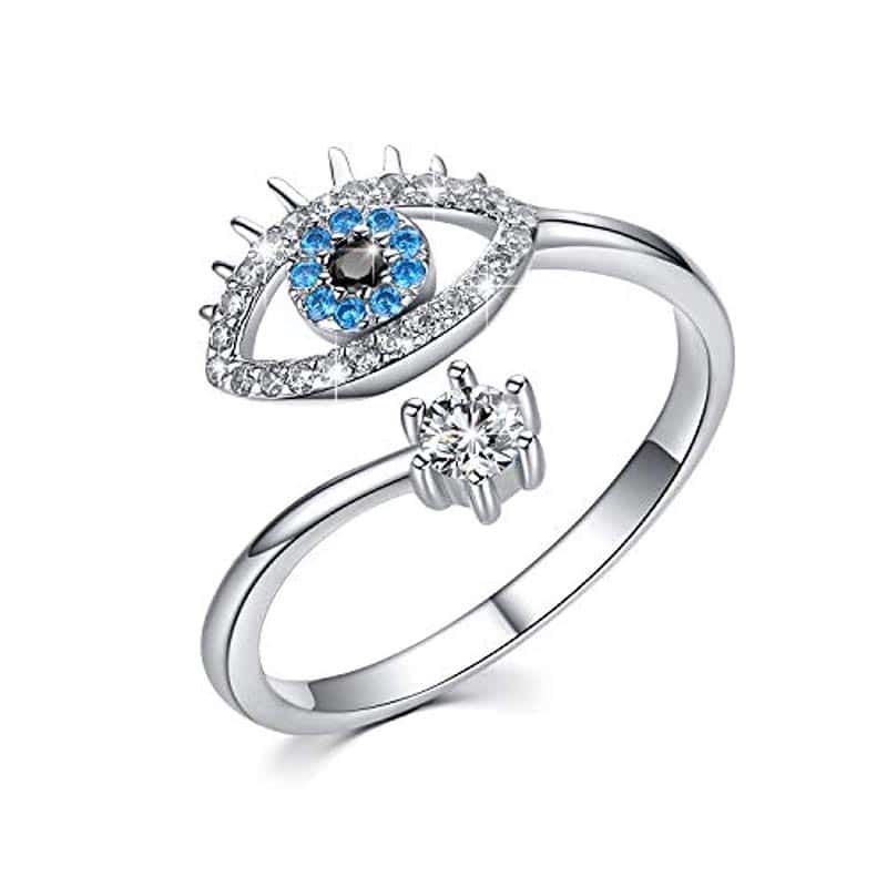 Angstring  Blaues Auge