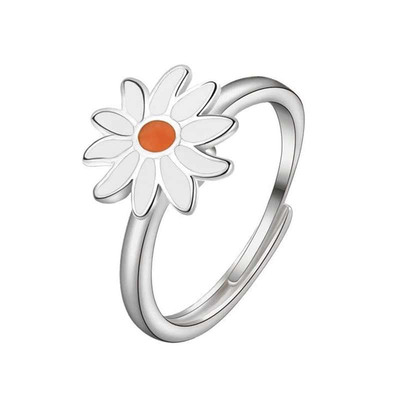 Angstring  Blumenform