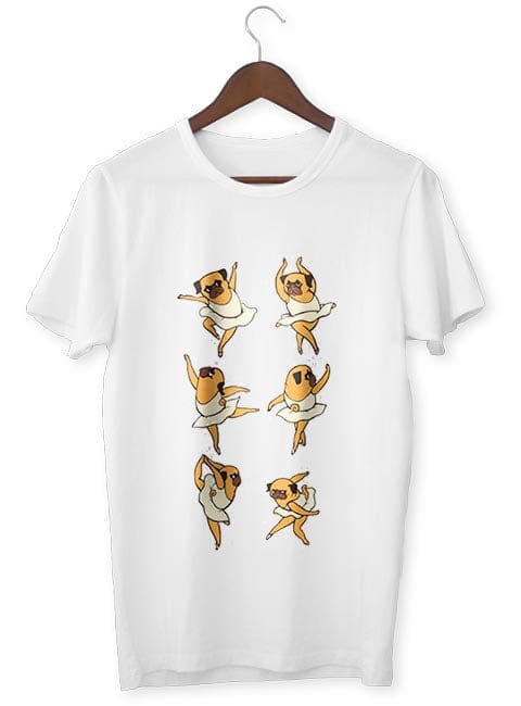 Zen-T-Shirt  Hund Balletttanz