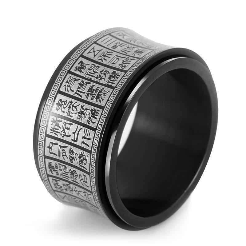 Anti-Stress-Ring  Chinesischer Symbolring