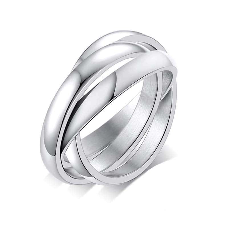 Anti-Stress-Ring  Ineinander Verschlungene Ringe