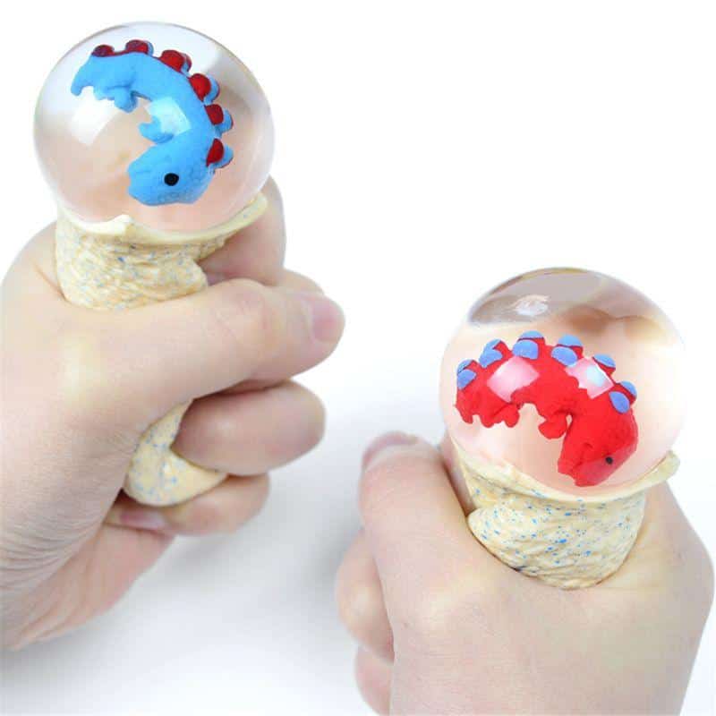 Anti-Stress-Ball  Dinosaurier