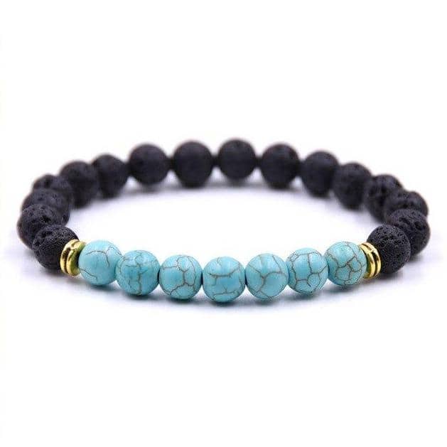 Anti-Stress-Armband Chakra Türkis