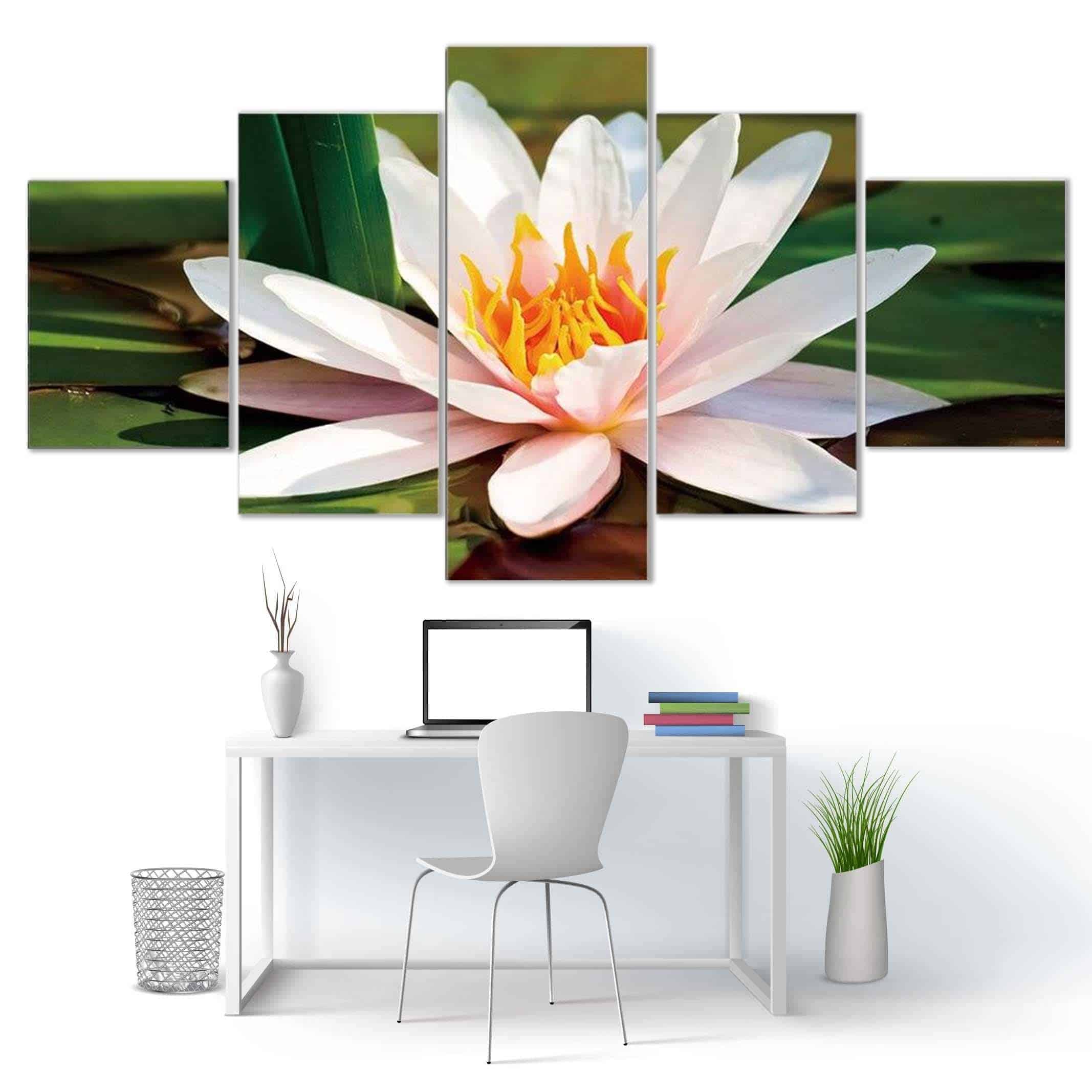 Zen-Bild  Zen-Lotusblüte