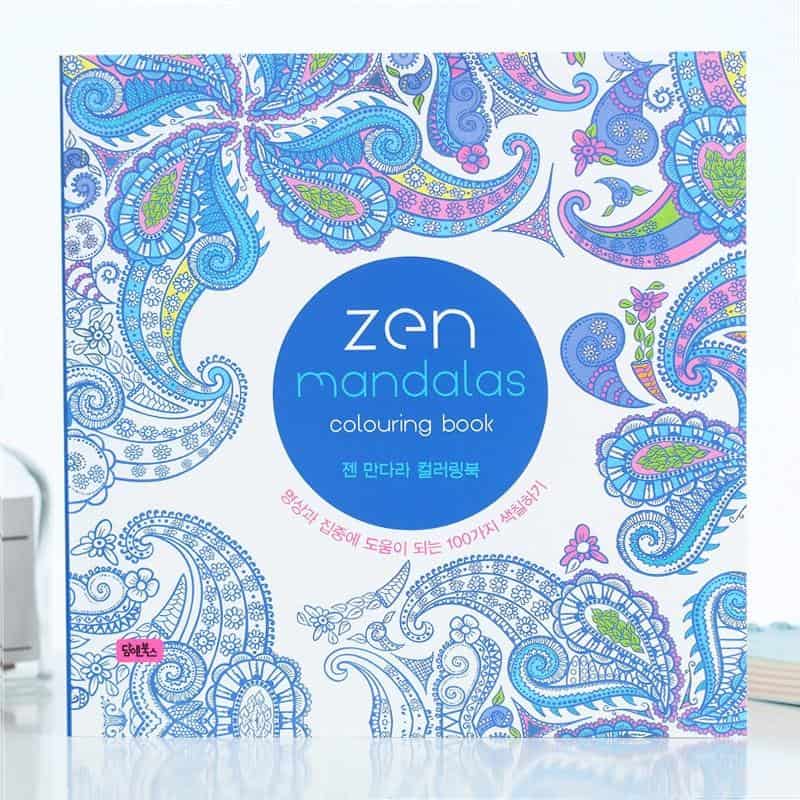 Anti-Stress-Ausmalbild  Mandalas