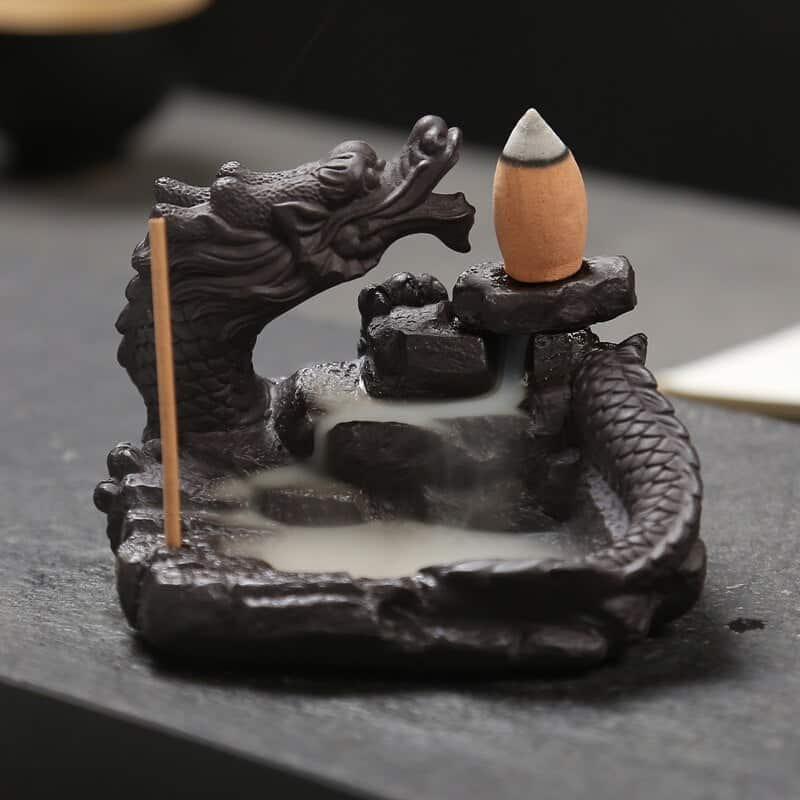 Räucherstäbchenhalter Drache