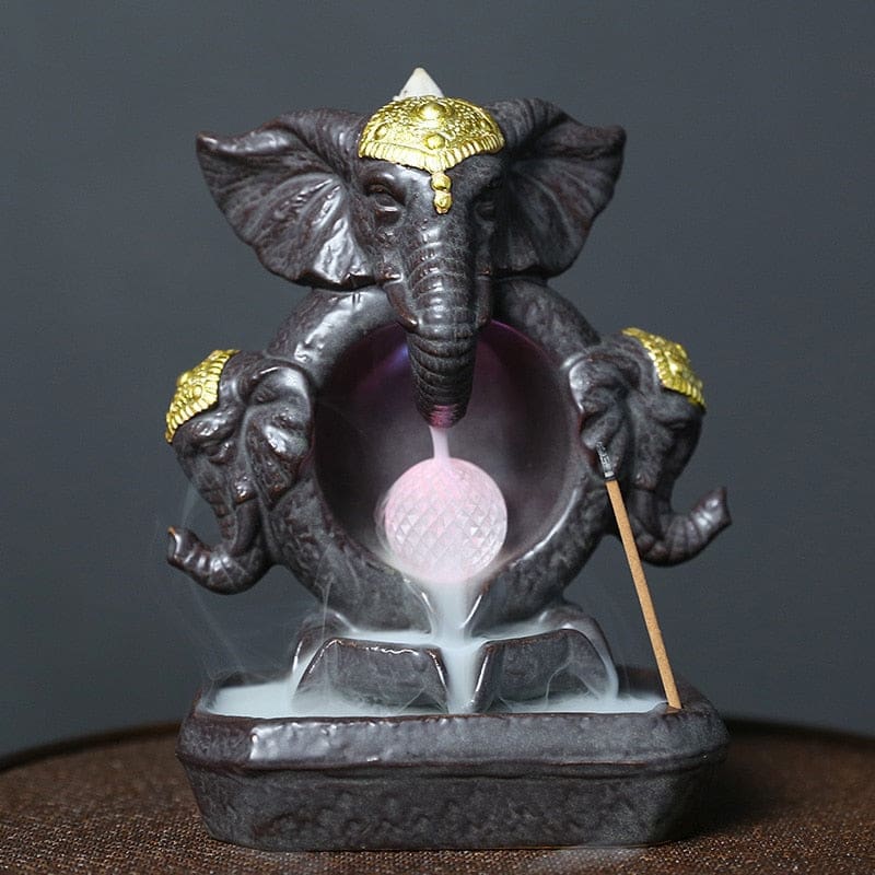 Räucherstäbchenhalter Elefant