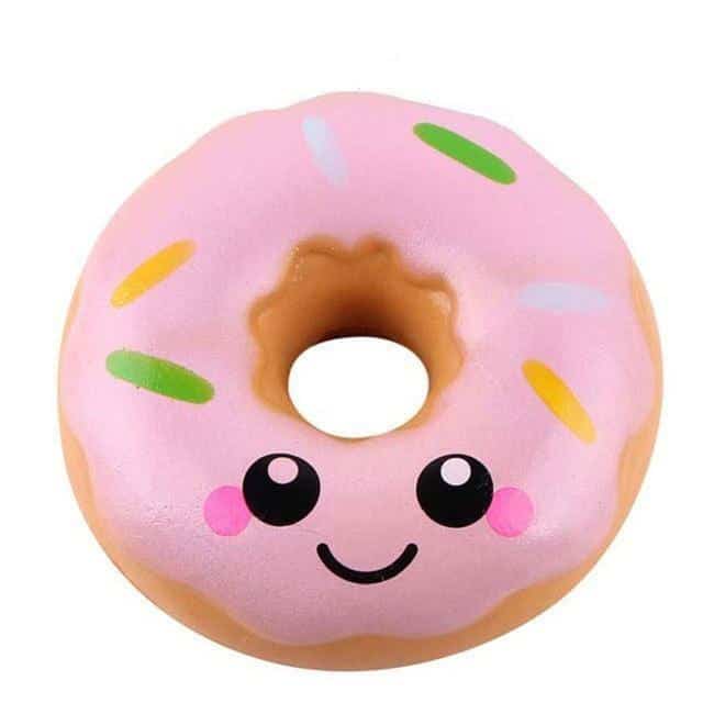 Anti-Stress-Ball Squishy Donut