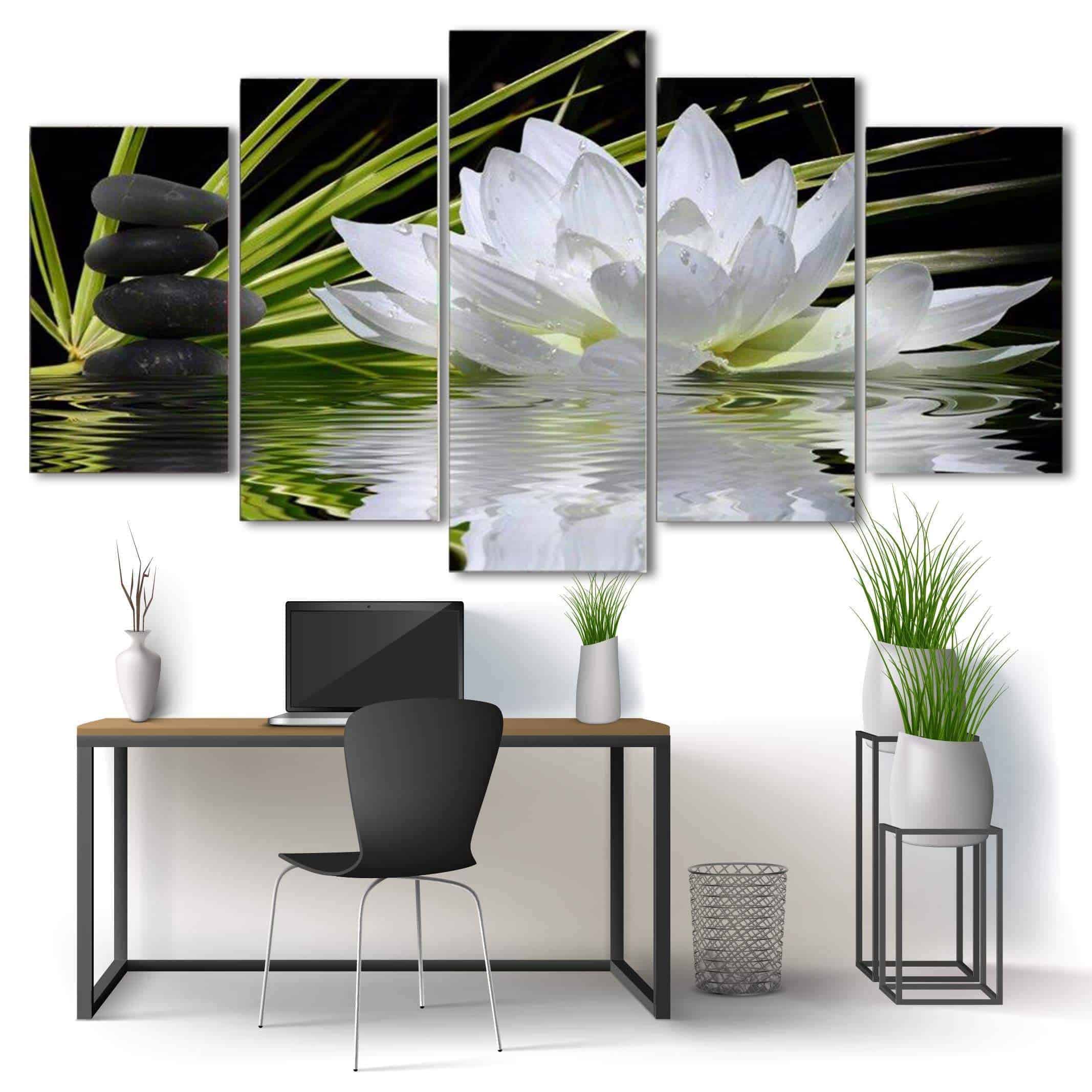 Zen-Bild Lotusblüte